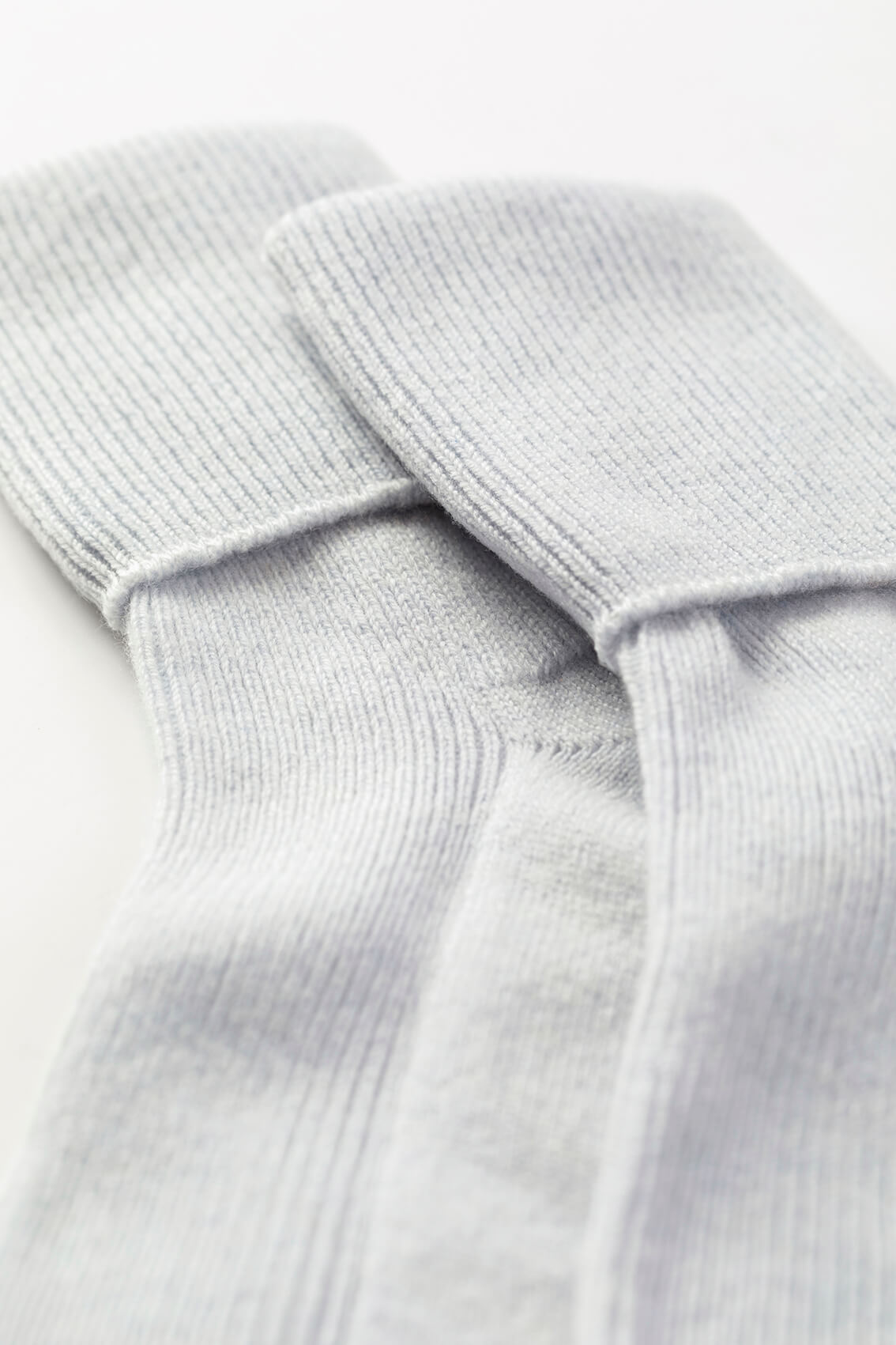 Johnstons of Elgin Women's Light Blue Cashmere Socks HBN00007SD0169ONE