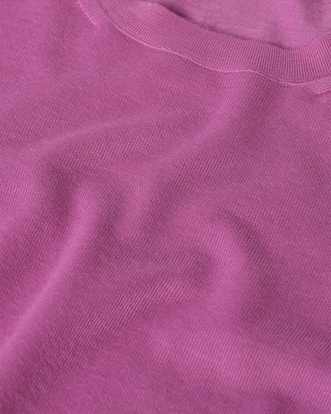 JOHNSTONS OF ELGIN WOMENS HONOR SHORT SLEEVE CREW PINK 100% SUPERFINE CASHMERE KAI05712SE5321