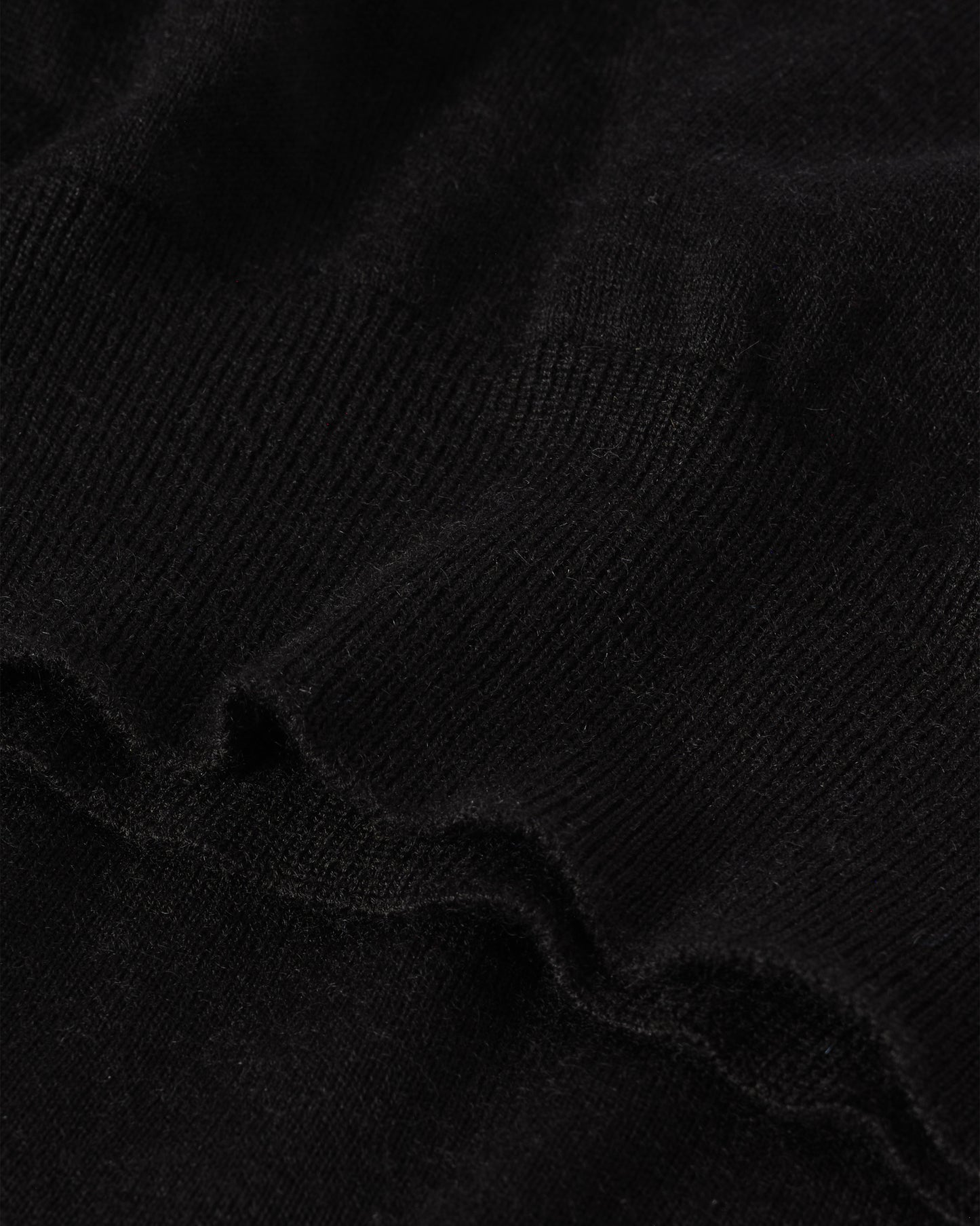 JOHNSTONS OF ELGIN WOMENS FINOLA SWEATER BLACK 100% SUPERFINE CASHMERE KAI05789SA7146