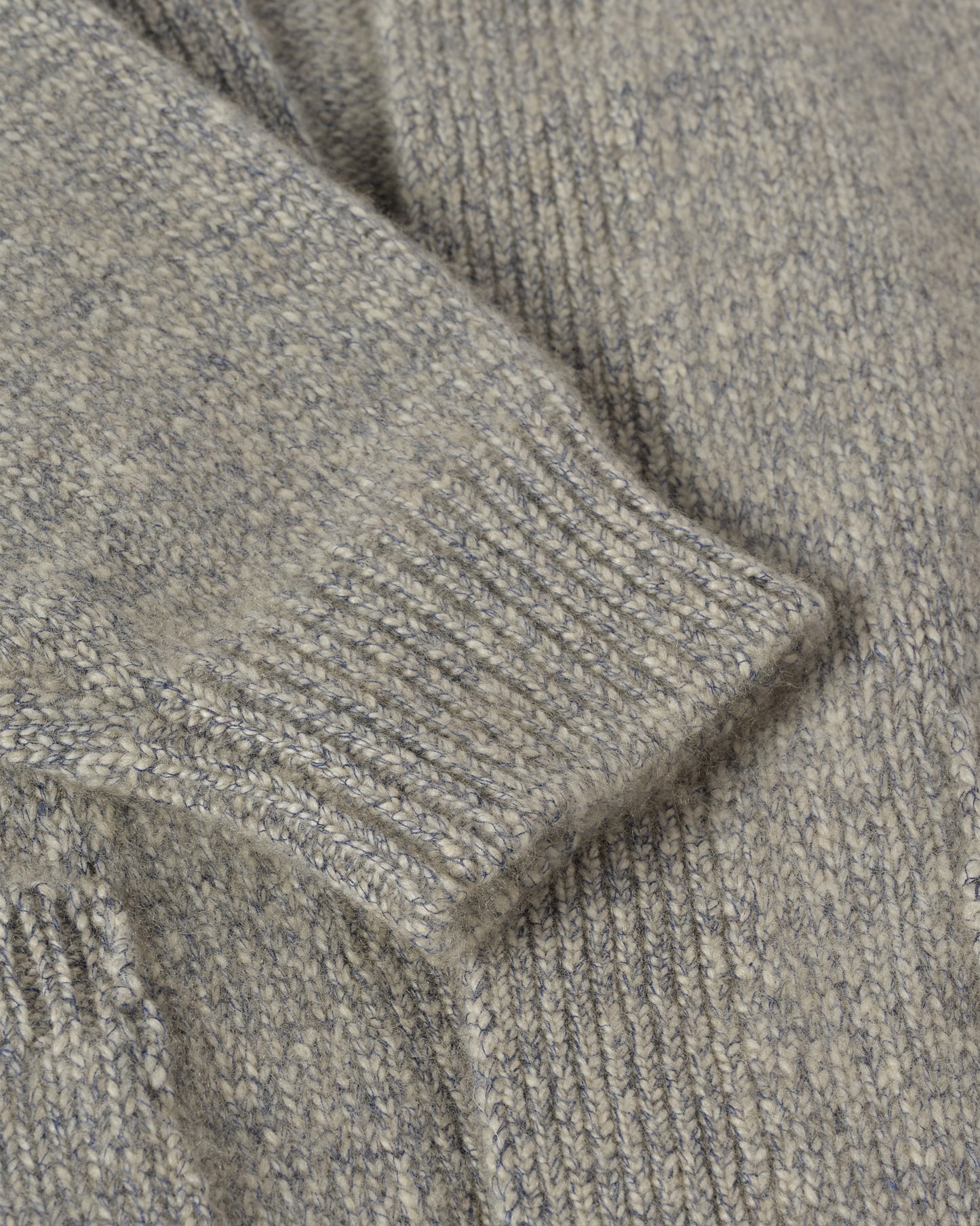 JOHNSTONS OF ELGIN WOMENS BAY SLOUCH CARDIGAN BLUE 78% CASHMERE 22% COTTON KBB01069HD4499