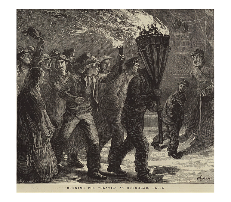 [grid] The Burning of the Clavie, Burghead, Scotland