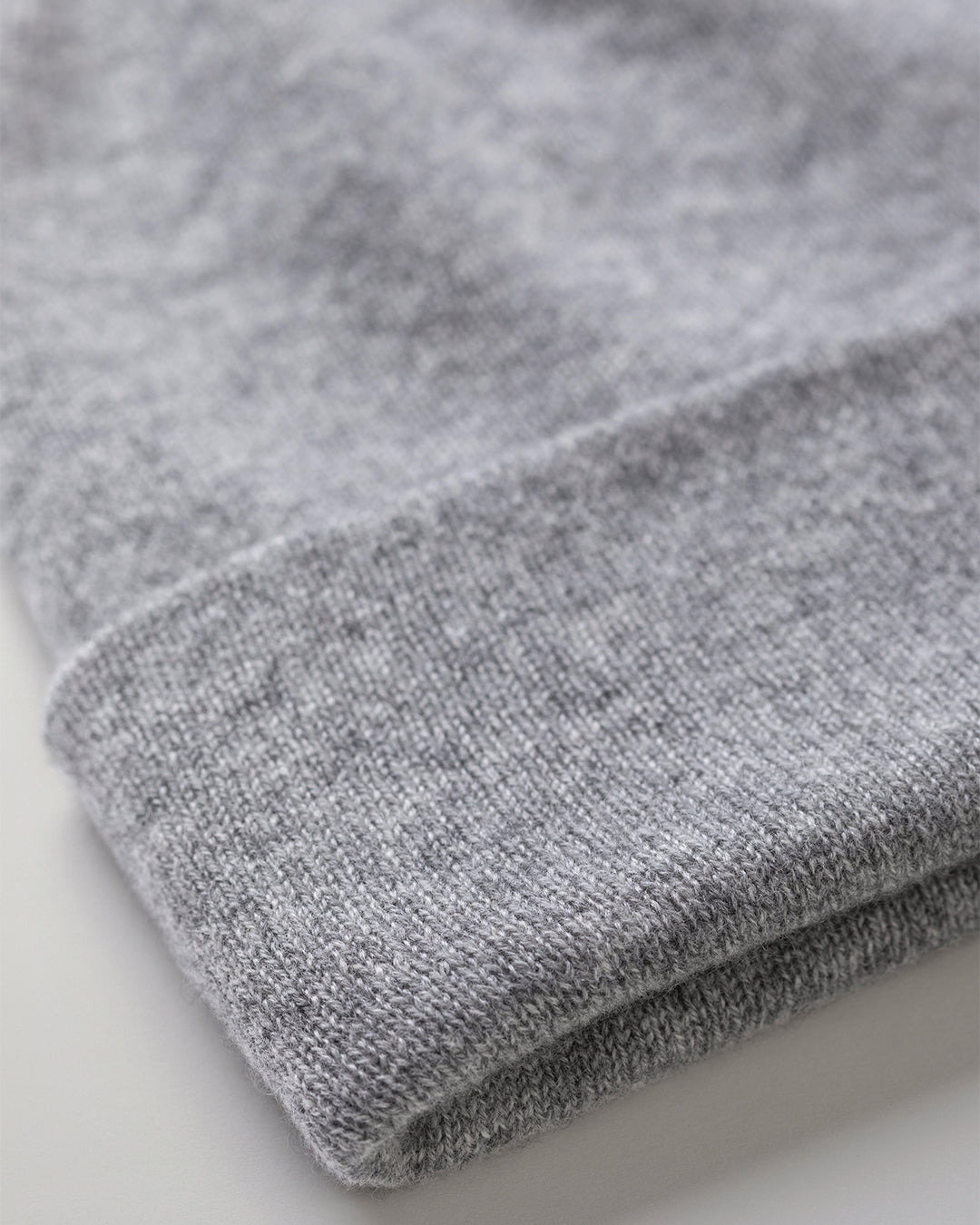 BRAEMAR BEANIE GREY 100% CASHMERE HAE02655HA0400ONE