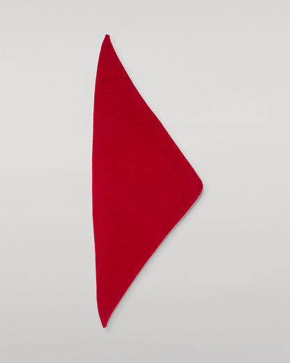 JOHNSTONS OF ELGIN REEL BANDANA RED 100% CASHMERE  HAE03430SE5325ONE