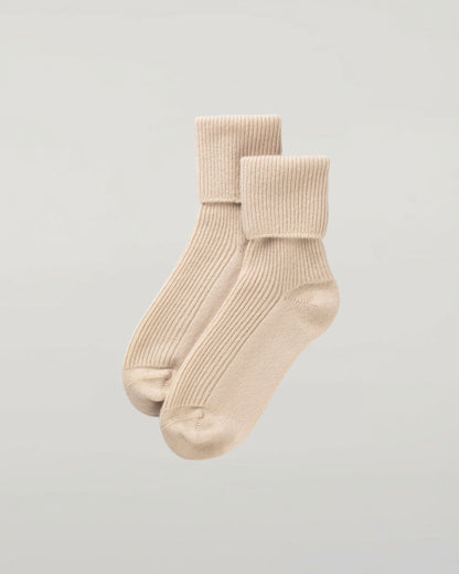 Johnstons of Elgin set of three pairs of cashmere socks in pastel colours on a light grey background 2025GIFTSET3A