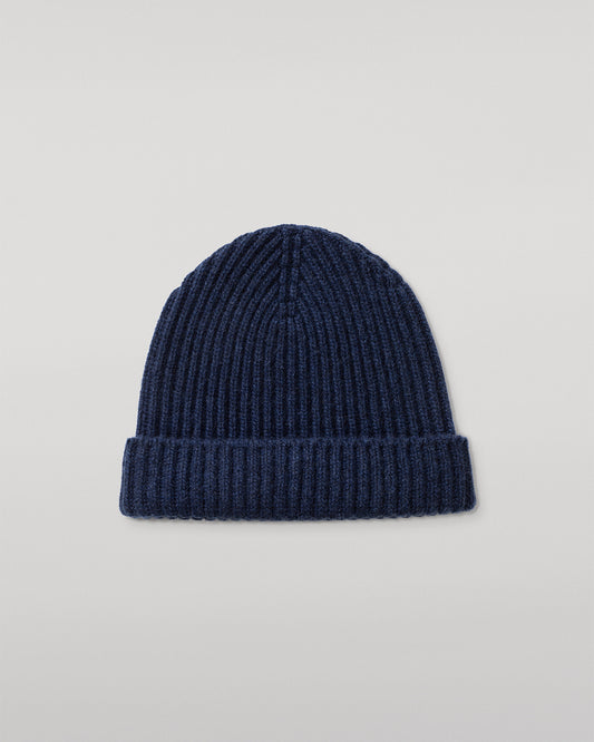 JOHNSTONS OF ELGIN LOVAT HAT NAVY 100% CASHMERE HAY03614HD7350ONE