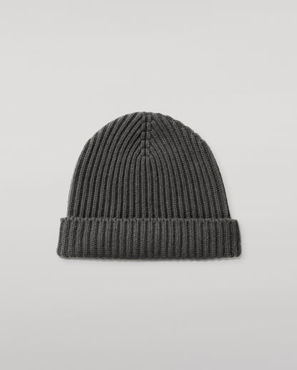 JOHNSTONS OF ELGIN LOVAT HAT 100% CASHMERE MID GREY HAY03614HA4181ONE