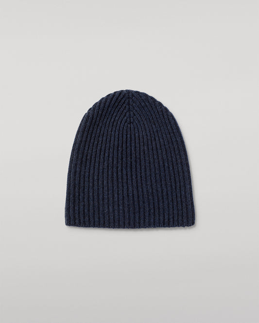 JOHNSTONS OF ELGIN LOVAT HAT NAVY 100% CASHMERE HAY03614HD7350ONE