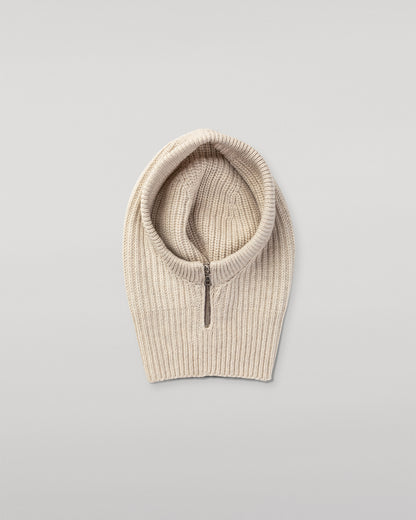 JOHNSTONS OF ELGIN NEVIS HOOD NATURAL 100% CASHMERE HAY03615Q26169ONE