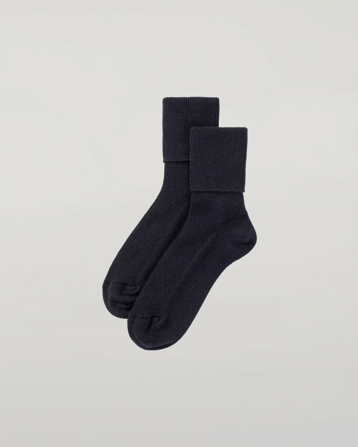 Johnstons of Elgin Women's Dark navy Cashmere Socks HBN00007SD7666ONE