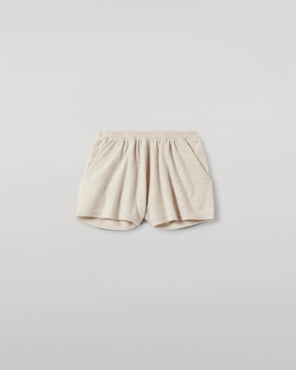 JOHNSTONS OF ELGIN WOMENS COVE SHORTS NATURAL KAI05078HA0402