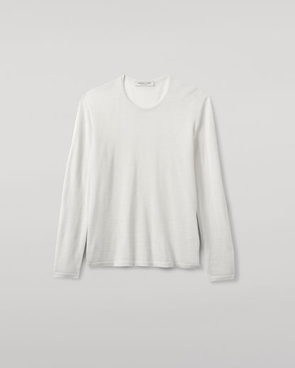 Johnstons of Elgin Women's Superfine Cashmere White Jumper KAI05318HA0327