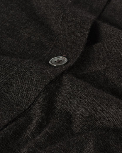 JOHNSTONS OF ELGIN WOMENS ELISE VEE CARDIGAN GREY 100% SUPERFINE CASHMERE KAI05716HA7218