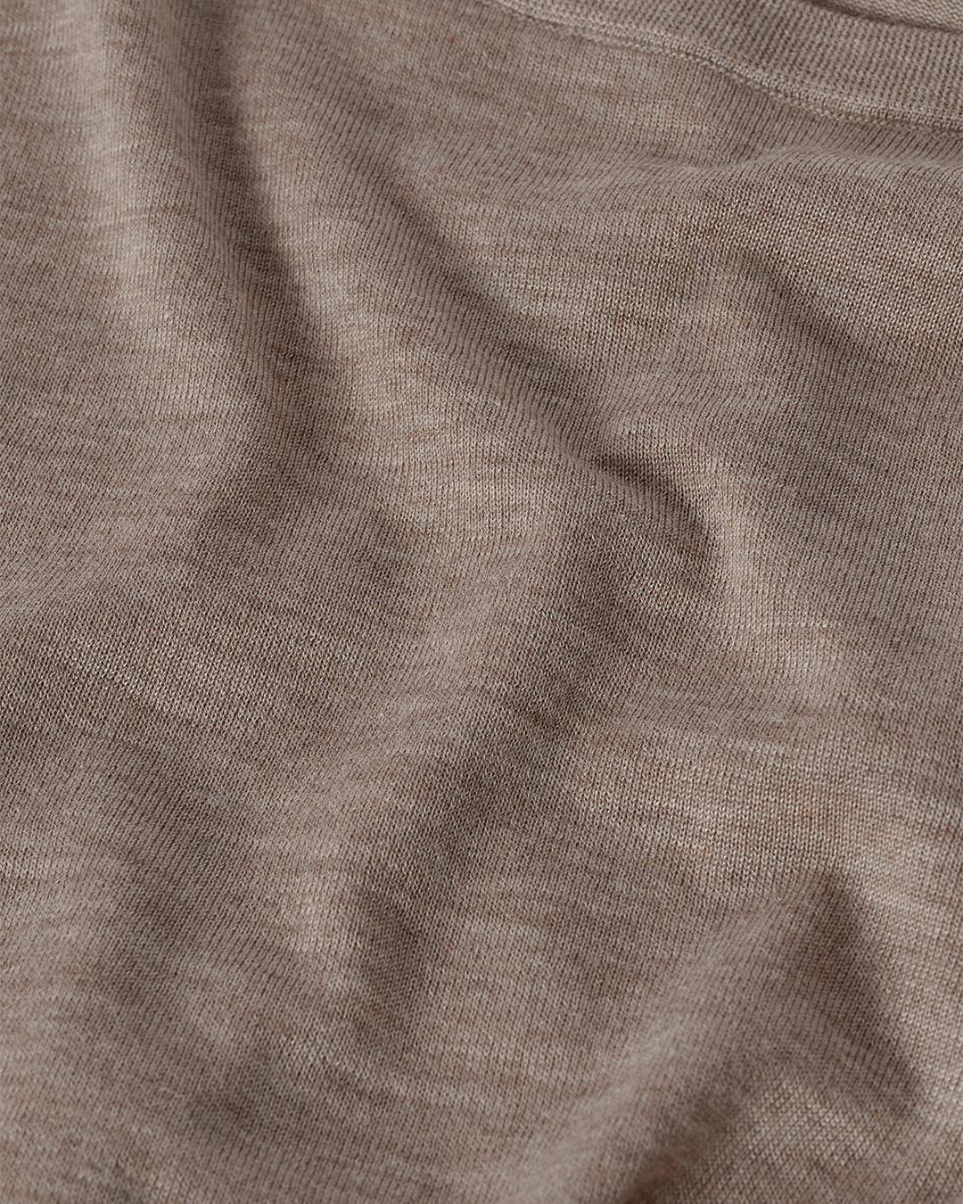 JOHNSTONS OF ELGIN WOMENS FINOLA SWEATER LIGHT BROWN 100% SUPERFINE CASHMERE KAI05789HB0273