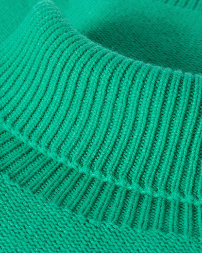 JOHNSTONS OF ELGIN MAGGIE ROLL NECK SWEATER CASHMERE REVERSE STITCH ROLL NECK SWEATER - 8 PLY GREEN 100% CASHMERE KAI05983SC4760
