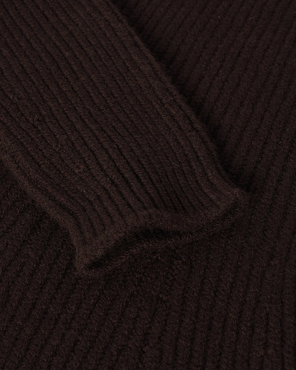 Johnstons of Elgin Women's Cashmere Dark brown Dress KBI01033SB7290
