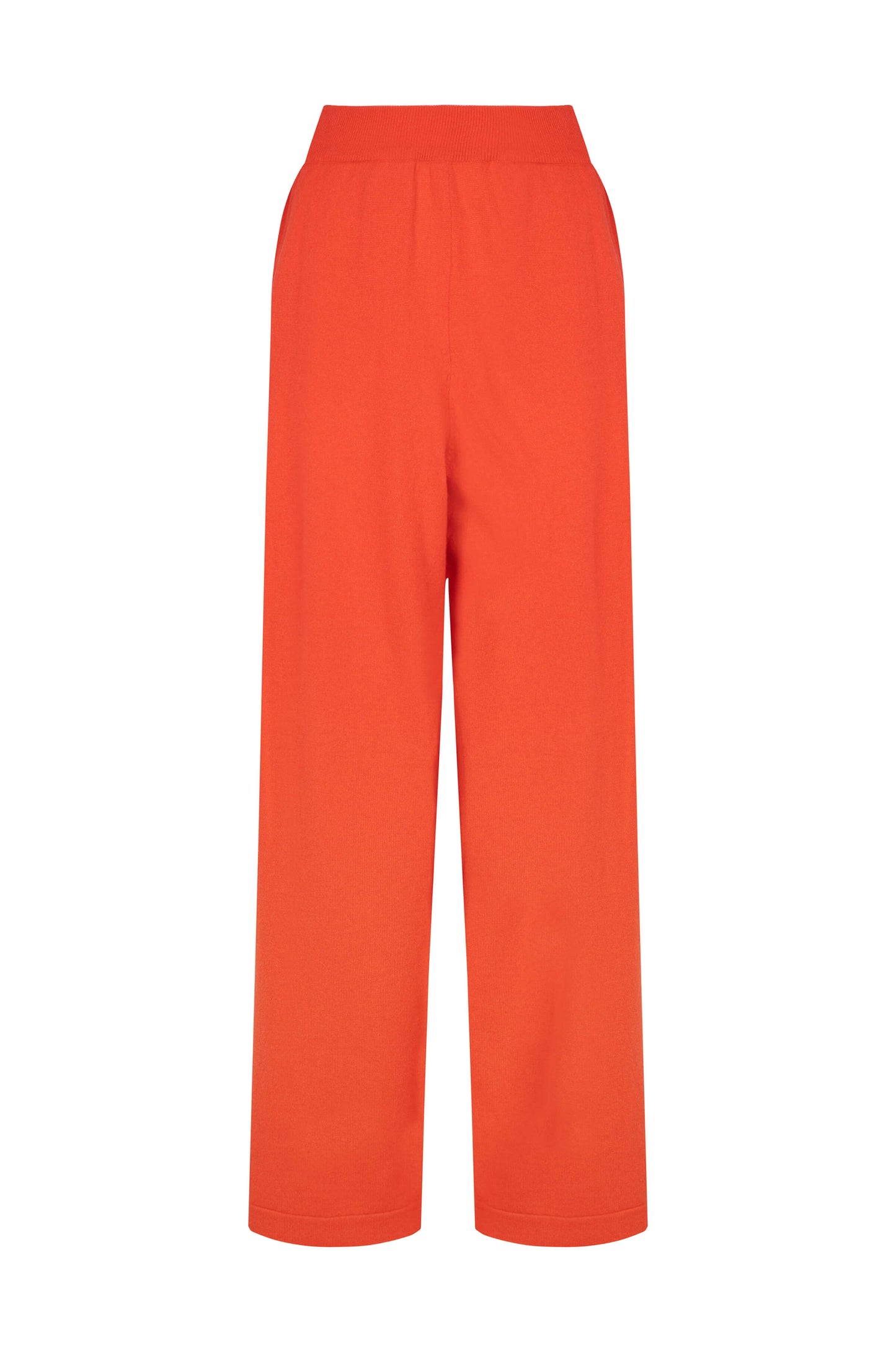 Johnstons of Elgin SS24 Women's Knitwear Coral Wide Leg Cashmere Culottes KBP00926SG4262
