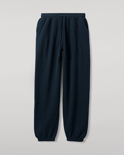 Johnstons of Elgin AW25 Men's Knitwear Bottle Green Tapered Cashmere Green Joggers KBP00948SC7341