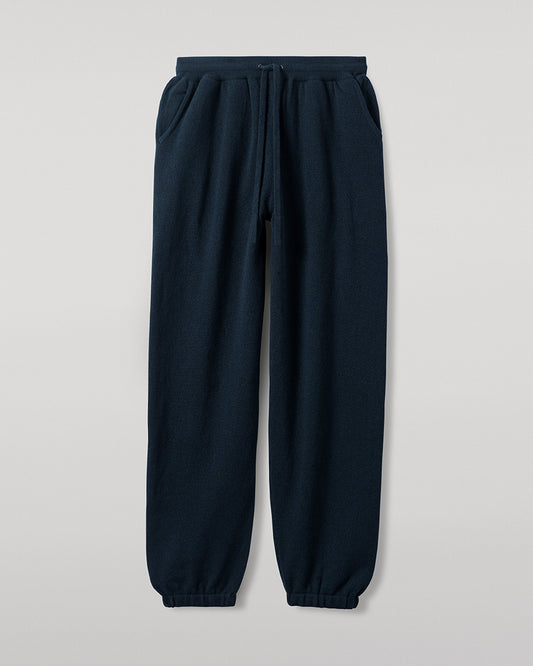 Johnstons of Elgin AW25 Men's Knitwear Bottle Green Tapered Cashmere Green Joggers KBP00948SC7341