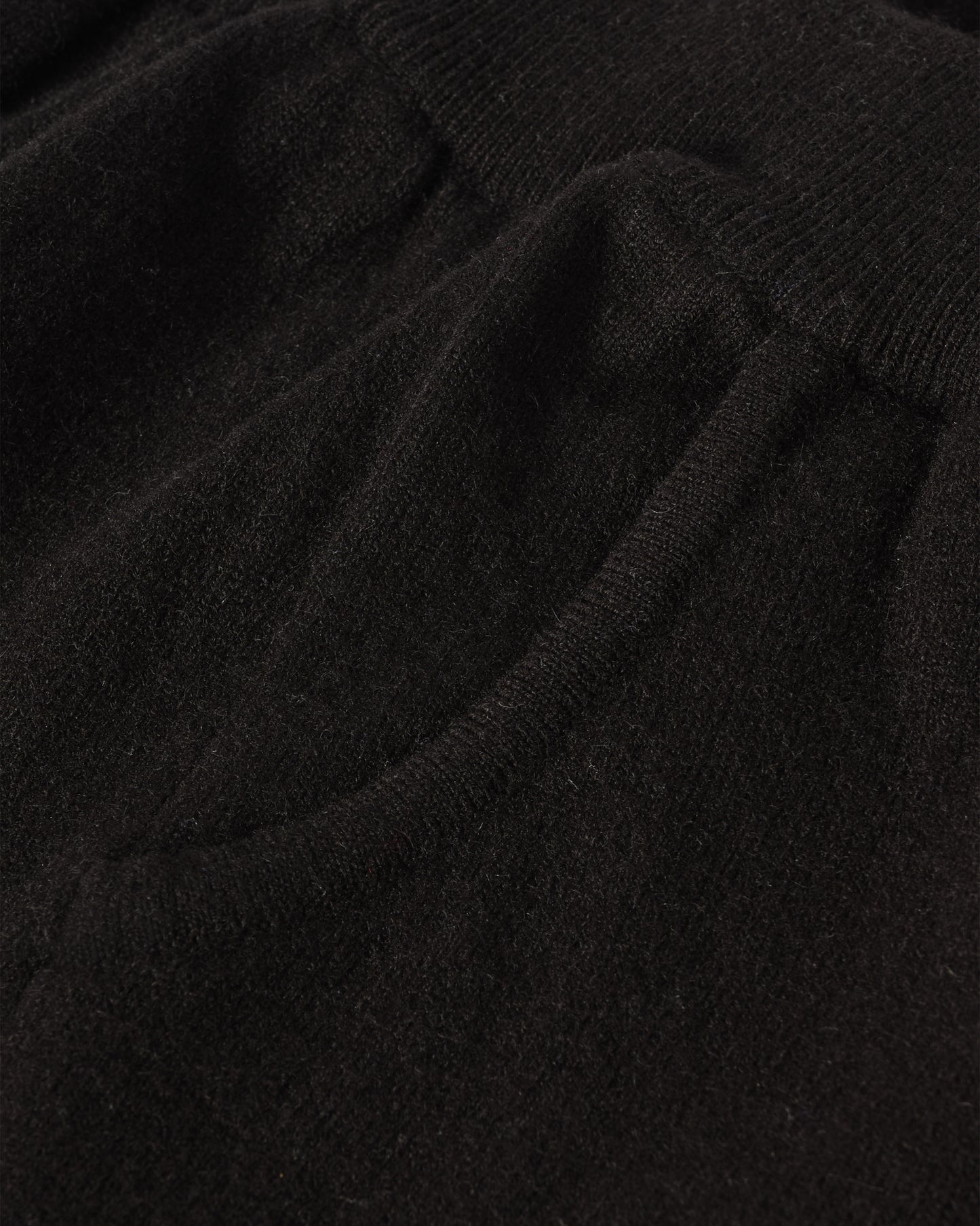 JOHNSTONS OF ELGIN WOMENS COLL PANTS BLACK 100% CASHMERE KBP00996SA7210