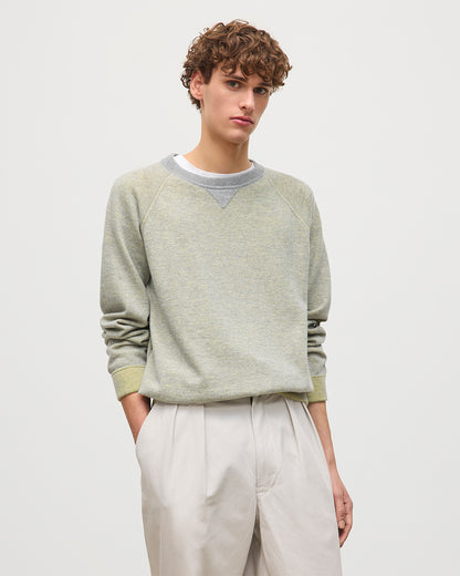 JOHNSTONS OF ELGIN BEACH SWEATSHIRT YELLOW 100% CASHMERE KBU01065Q25953