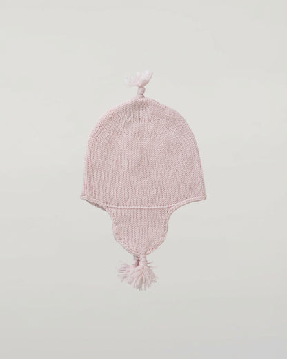 Johnstons of Elgin Baby Handknits Blush Hand Knit Cashmere Baby Cardigan & Cashmere Beanie Giftset AW21GIFTSET19B