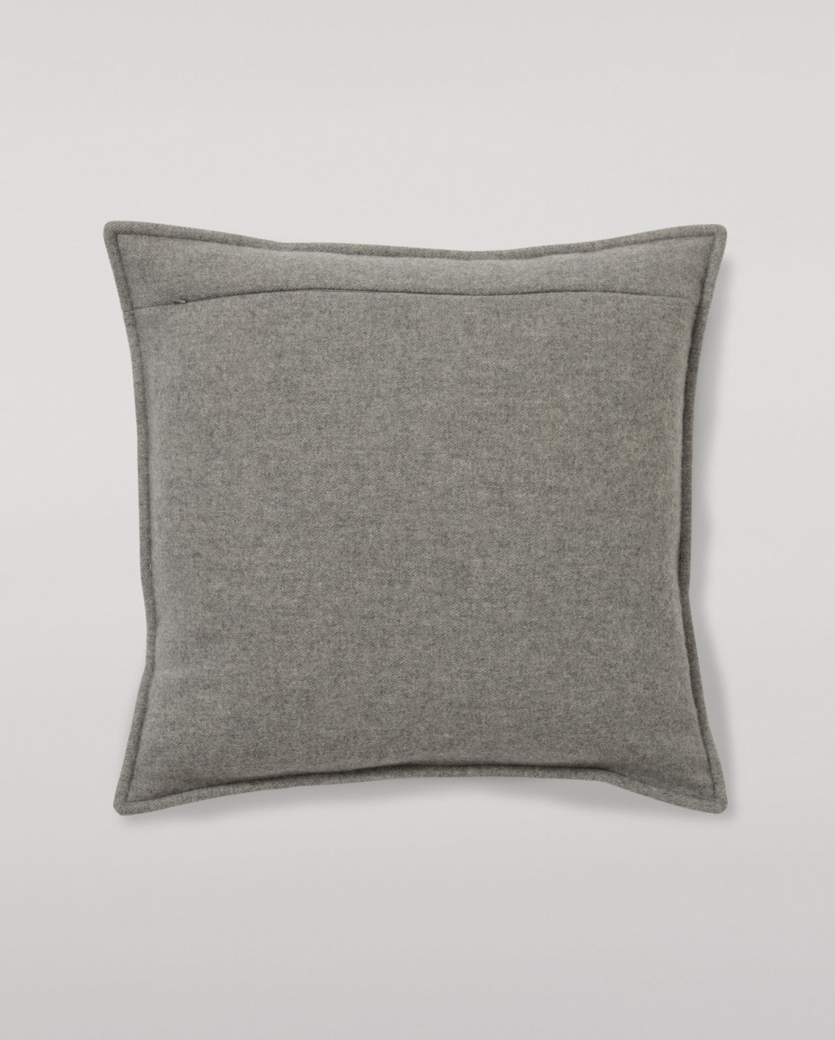 Johnstons of Elgin 100% Cashmere Art Geometric Cushion in Contemporary Neutrals of Grey, Cream and Light Brown PA000152RU7826ONE
