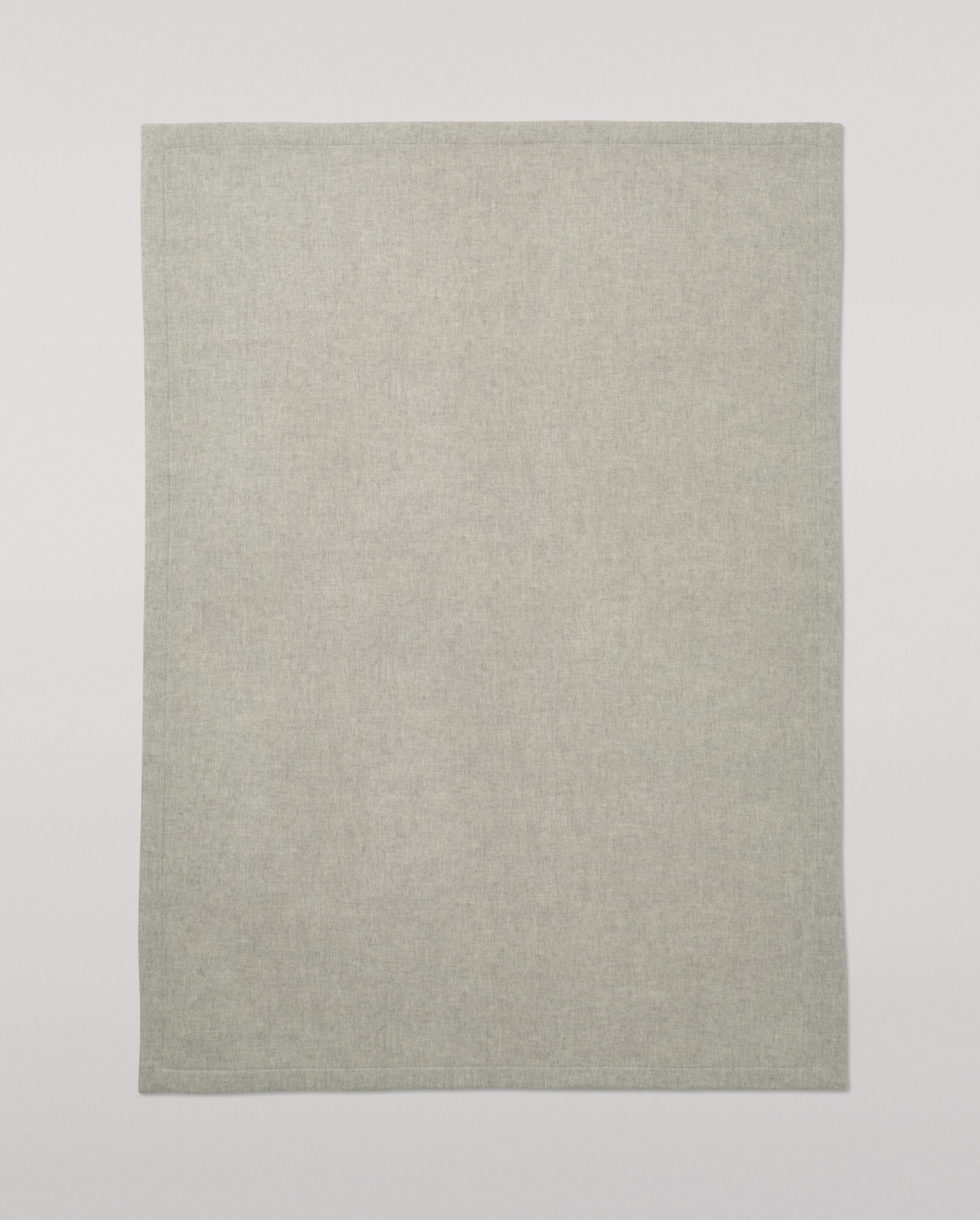 Johnstons of Elgin Made to order Cashmere Blanket available in 4 sizes in Silver & White  RU6322ONE