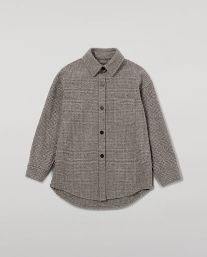Johnstons of Elgin Women's Tailoring Ash Small Glen Urquhart  TB000754RU7675