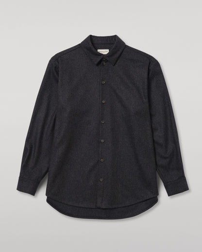 JOHNSTONS OF ELGIN MENS CORRIE WOOL CASHMERE OVERSHIRT 90% WOOL, 10% CASHMERE TB000865RU7853