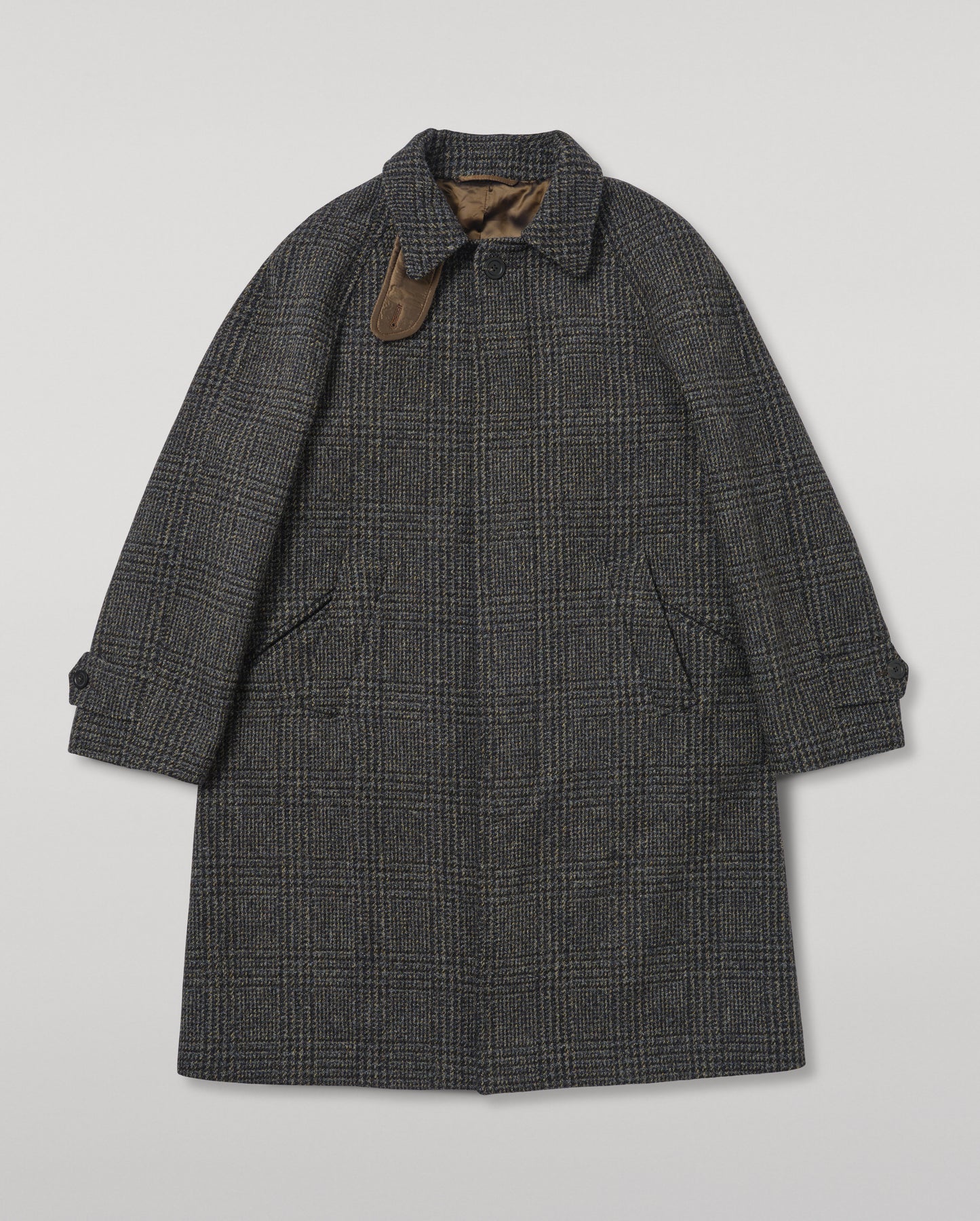 JOHNSTONS OF ELGIN MENS WOOL BALMACCAN 100% WOOL TD000545RU7854