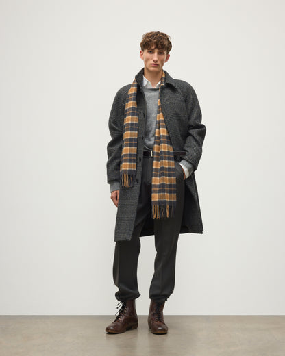 JOHNSTONS OF ELGIN MENS WOOL BALMACCAN 100% WOOL TD000545RU7854