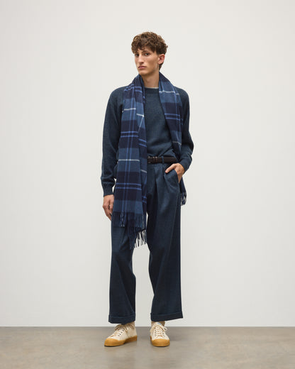 Johnstons of Elgin Woven Accessories Fife Modern Tartan Cashmere Stole WA000056RU7694ONE