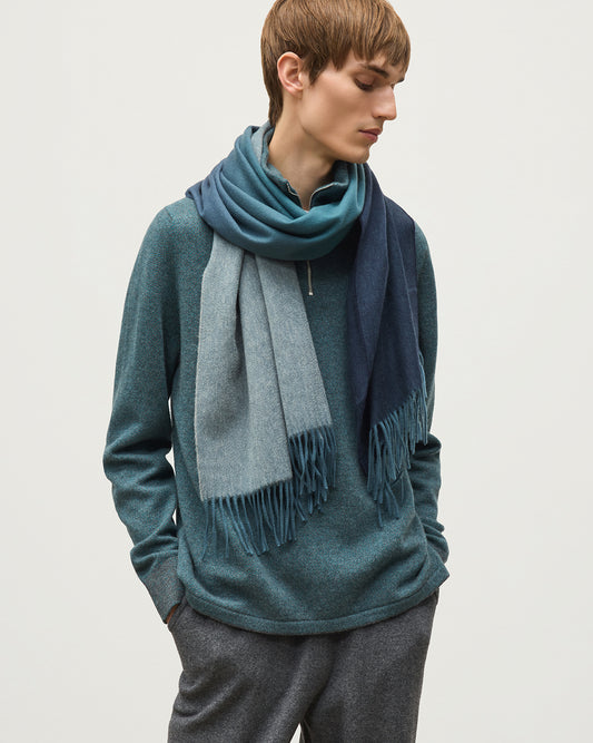 JOHNSTONS OF ELGIN CASHMERE UMBRA STOLE 100% CASHMERE WA002635RU7768ONE