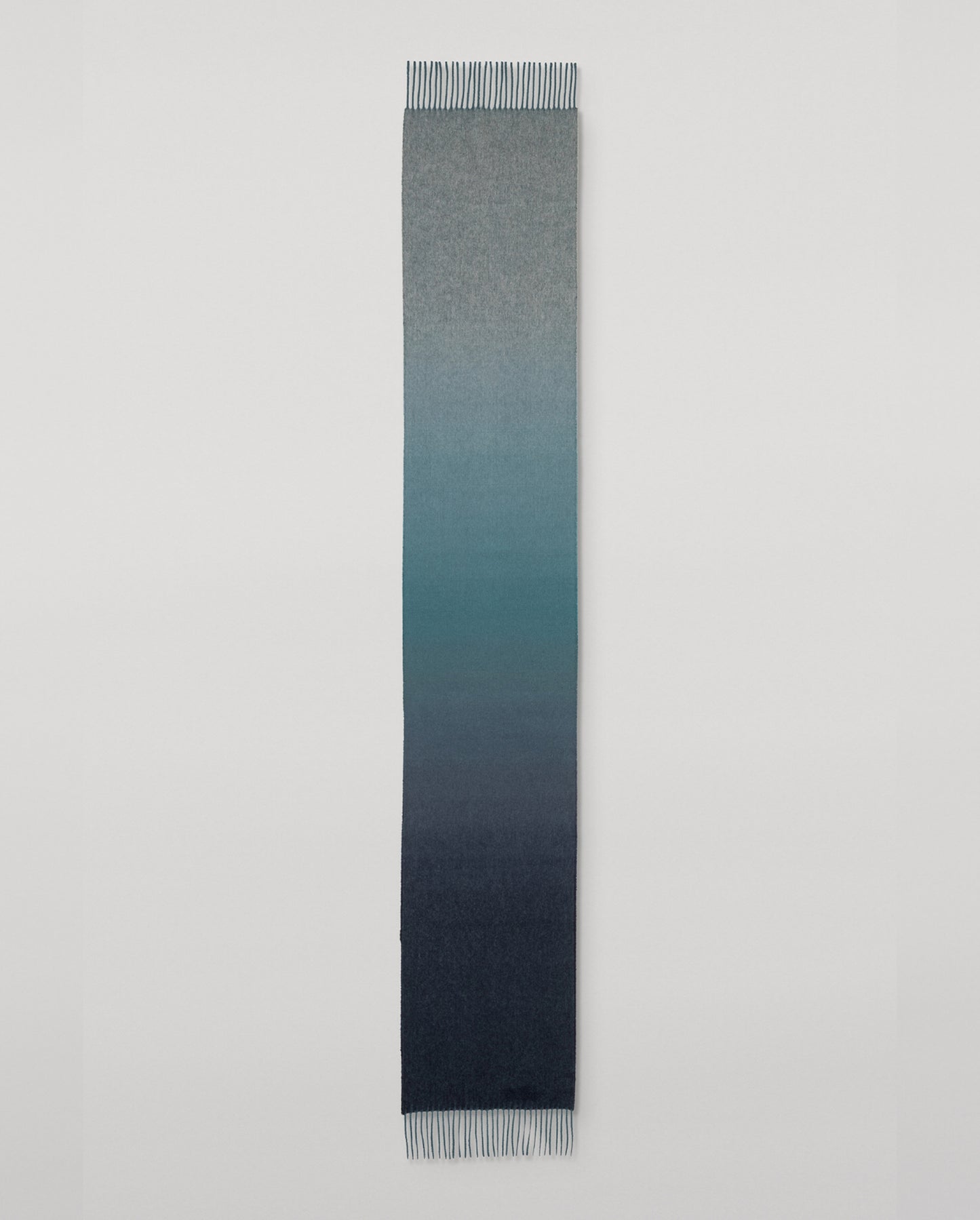 JOHNSTONS OF ELGIN CASHMERE UMBRA SCARF BLUE 100% CASHMERE WA002634RU7767ONE