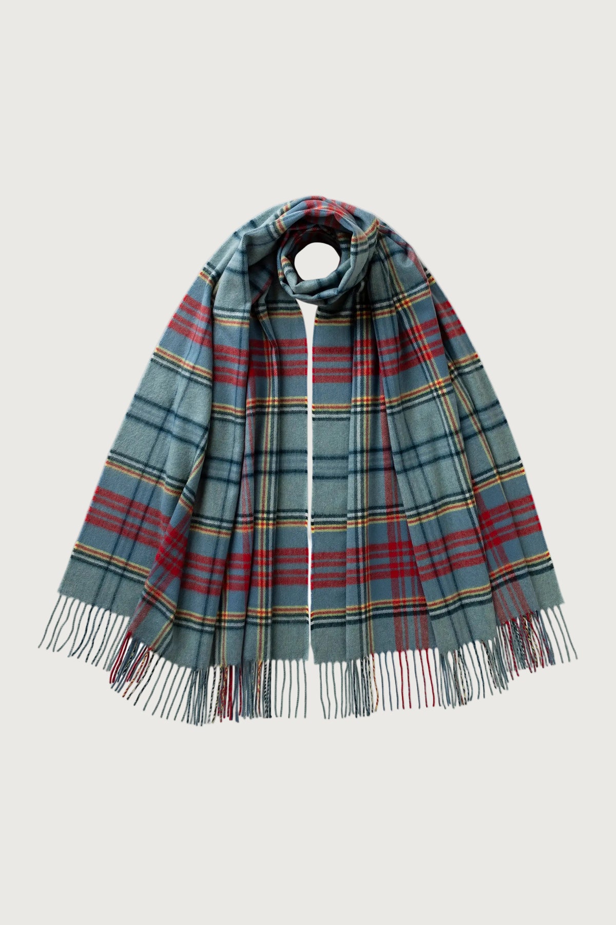 Johnstons of Elgin AW25 Woven Accessories Anderson Tartan Cashmere Stole WA000056KU0140ONE