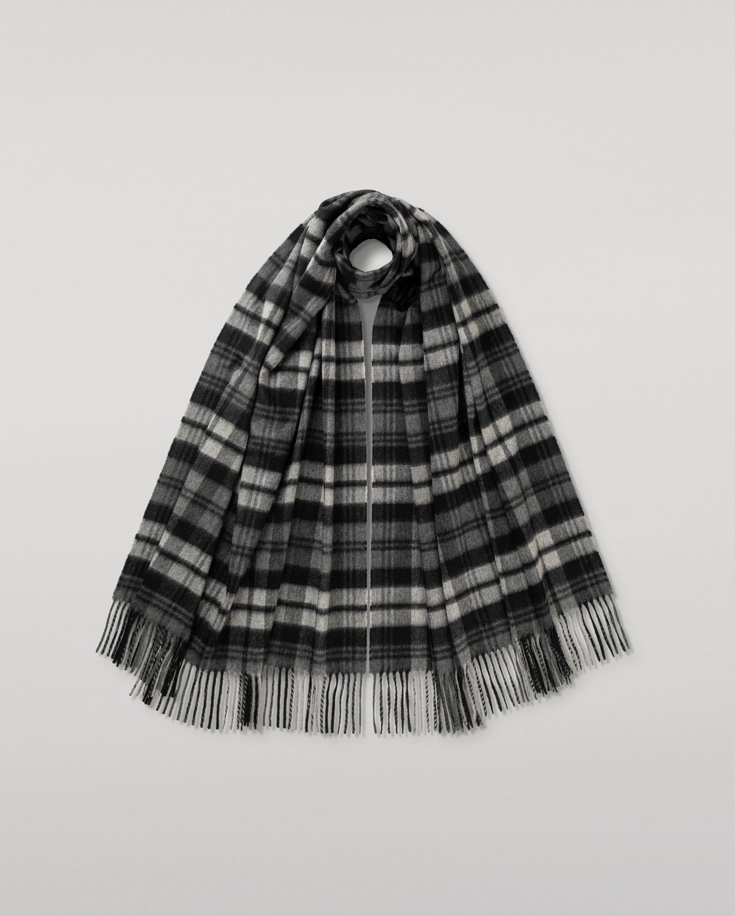 JOHNSTONS OF ELGIN CLASSIC CASHMERE STOLE 100% CASHMERE WA000056KU0176ONE