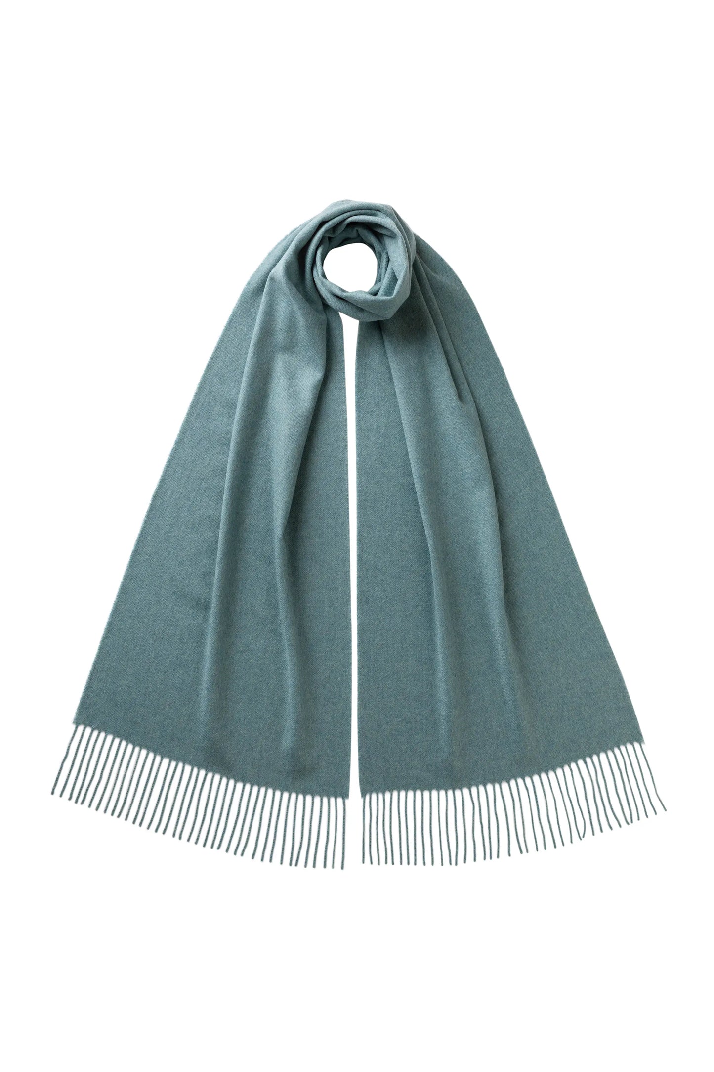 Johnstons of Elgin AW25 Woven Accessories Seascape Seascape Wide Cashmere Scarf WA000057HC4291ONE