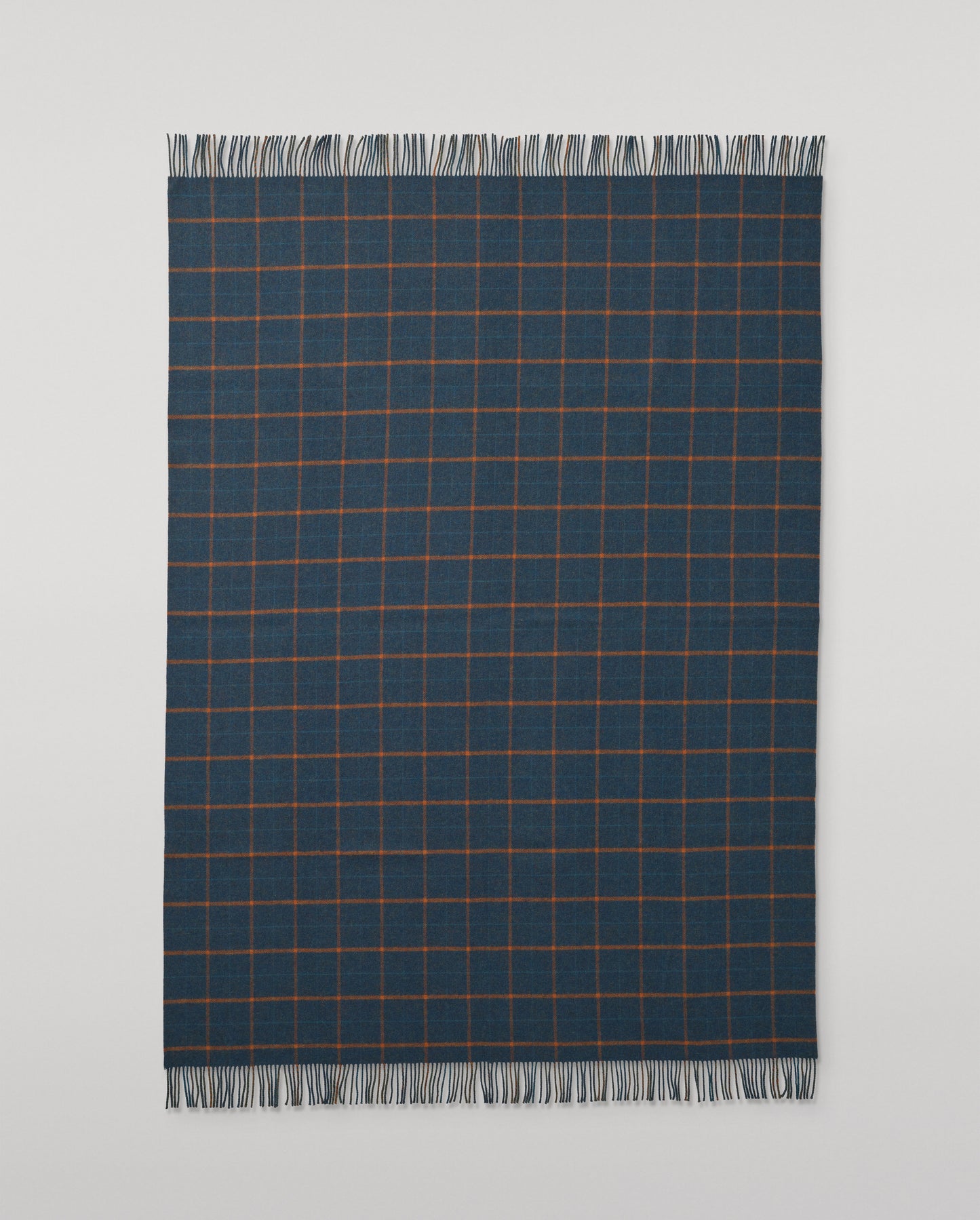 Johnstons of Elgin Blanket Collection Bright & Dark Check Double Face Lambswool Throw WD000021RU6315N/A