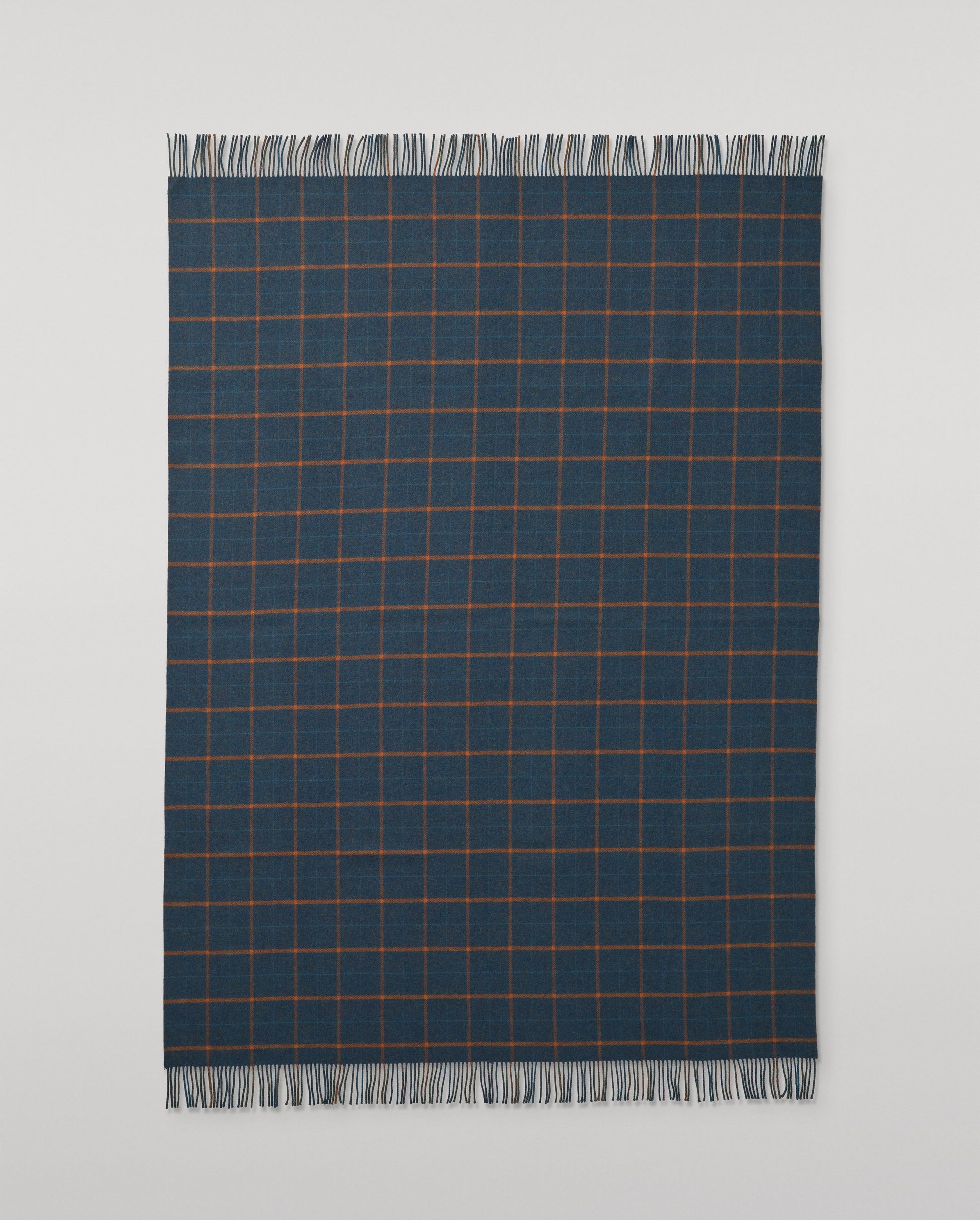 Johnstons of Elgin Blanket Collection Bright & Dark Check Double Face Lambswool Throw WD000021RU6315N/A